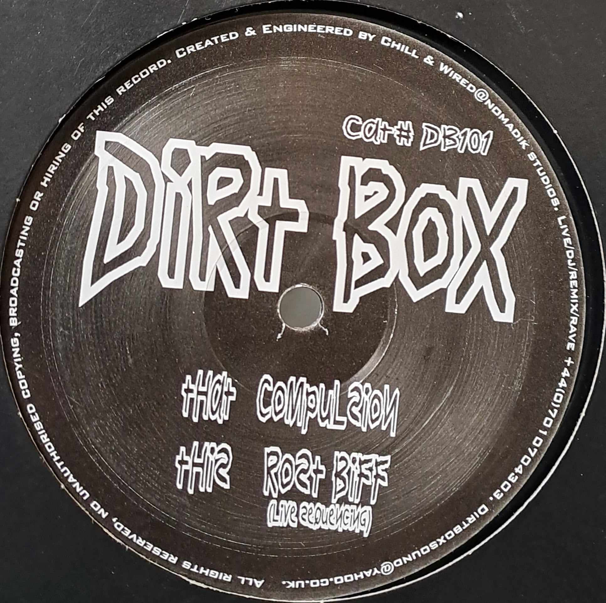 Dirt Box 101 - vinyle freetekno